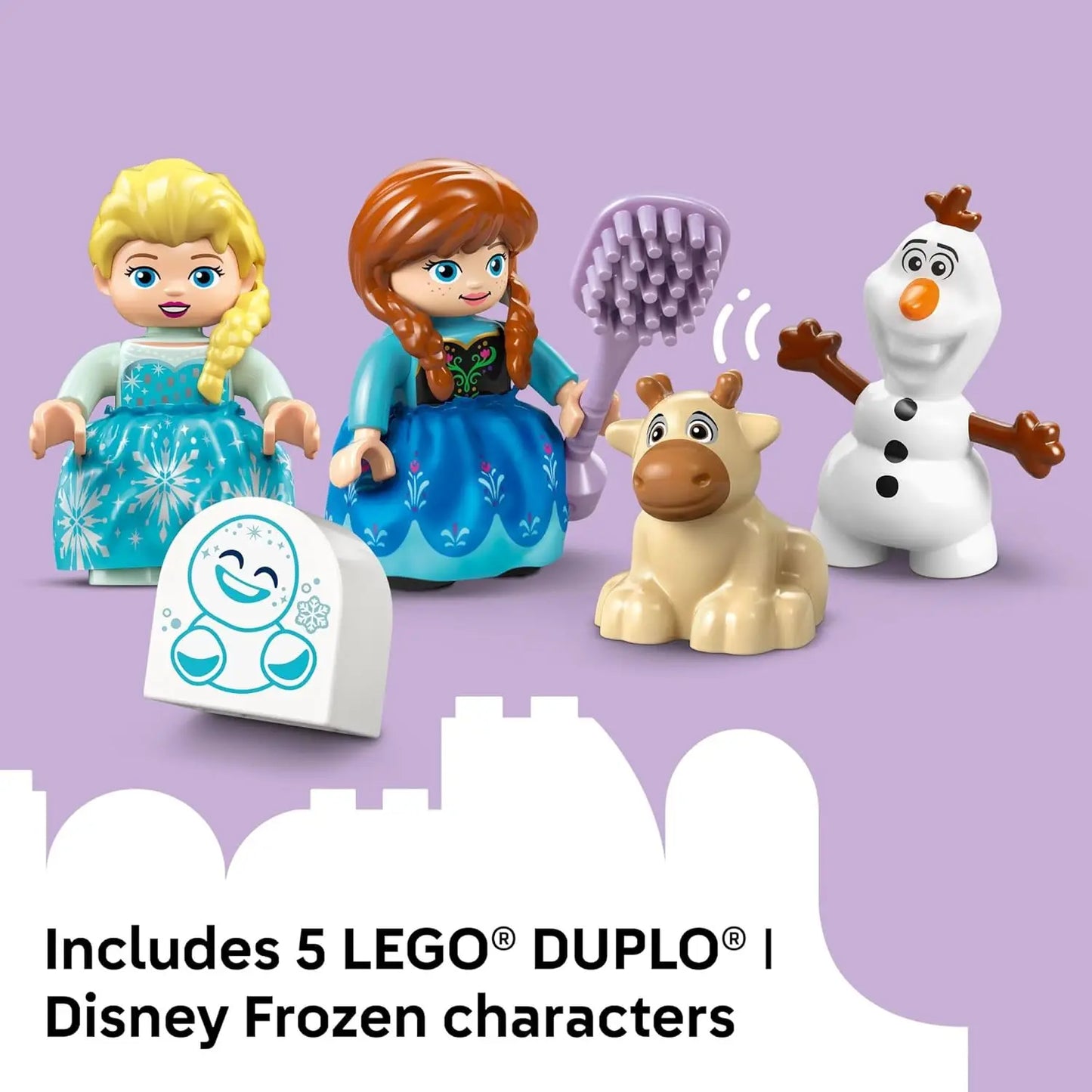 LEGO DUPLO 10455 Anna & Elsa's Frozen Castle Party Set