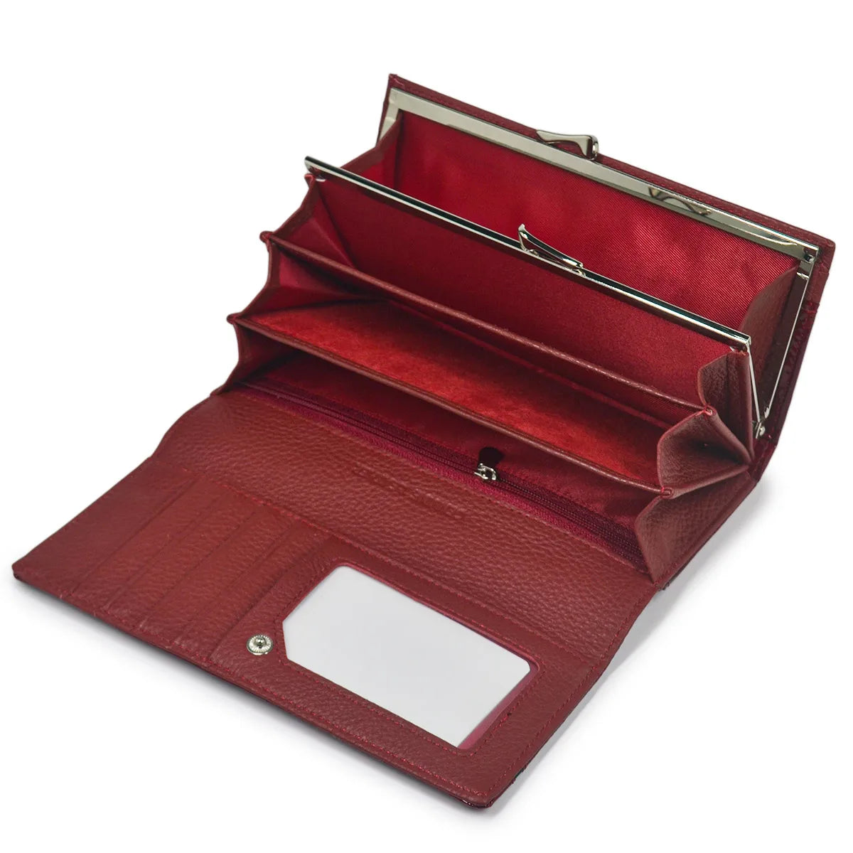 Luxury Crocodile Pattern Leather Wallet for Women