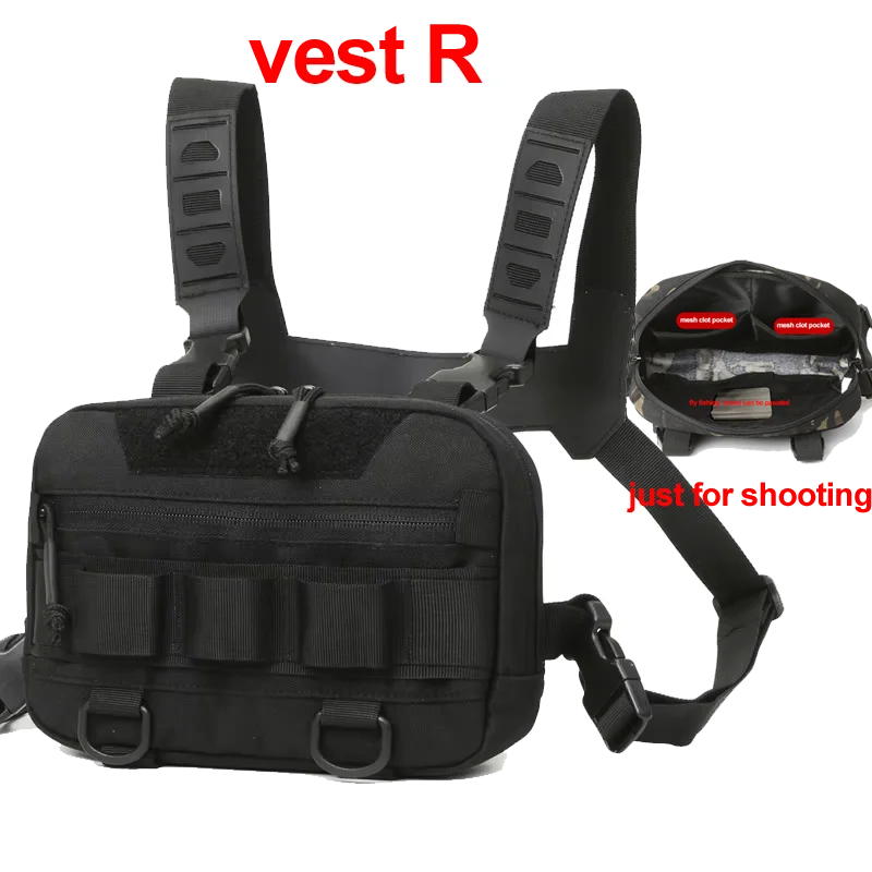 Tactical Chest Rig Bag – Outdoor Hiking & Cycling Vest Pack