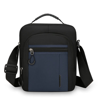 Men's Waterproof Shoulder Bag – Multi-Pocket Outdoor Crossbody