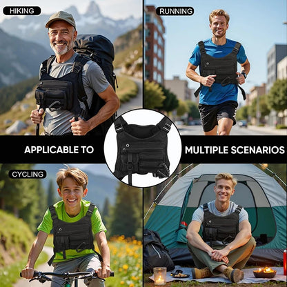 Tactical Chest Bag – Outdoor Sports & Cycling Pack