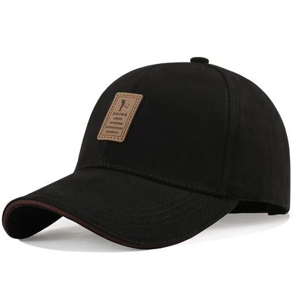 Classic Solid Color Baseball Cap – Unisex Golf & Sports Hat