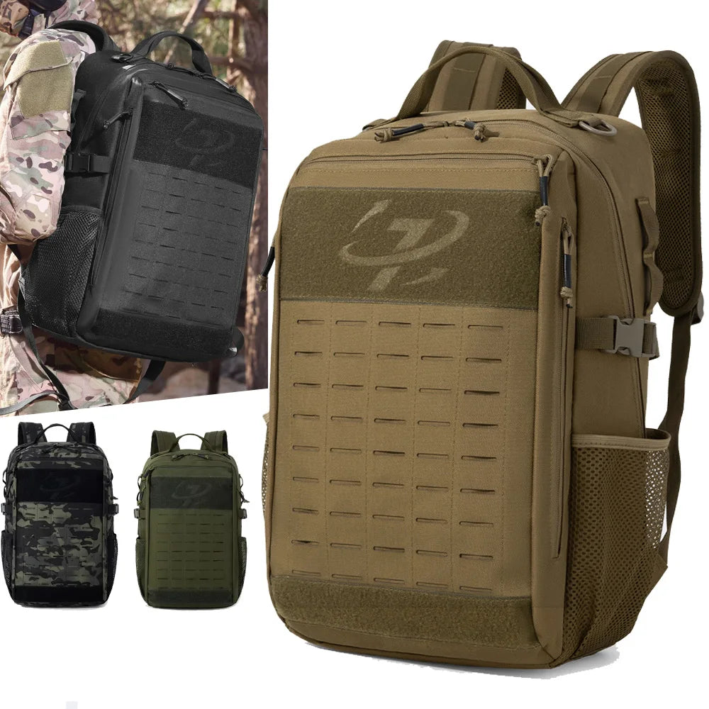 Tactical MOLLE Backpack – Outdoor Hiking & Camping Rucksack