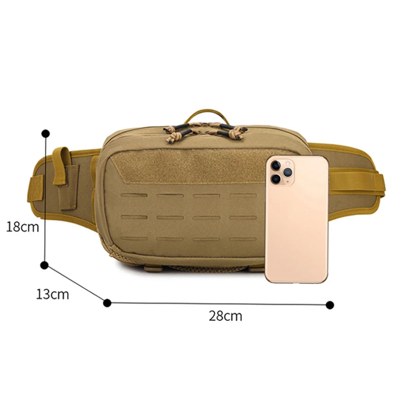Tactical Waist Bag Crossbody Sling Backpack – Outdoor Chest Pack