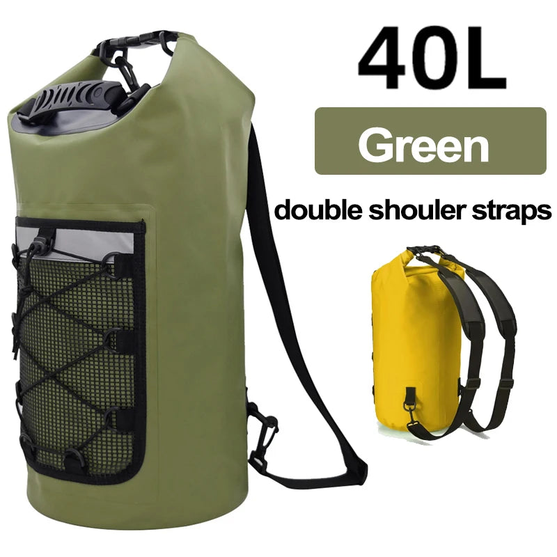 Waterproof Floating Dry Bag Backpack for Kayaking & Water Sports