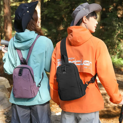 Chest Sling Bag for Hiking & Outdoors – Water-Resistant, Unisex