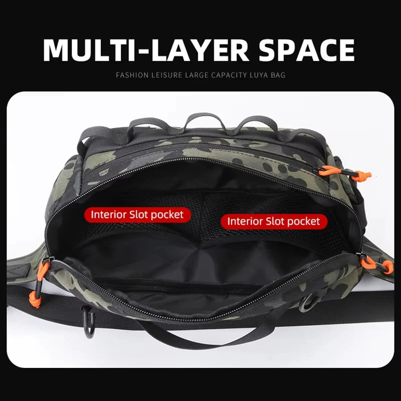 Tactical Fanny Pack – Waist & Chest Sling Bag for Outdoor Use