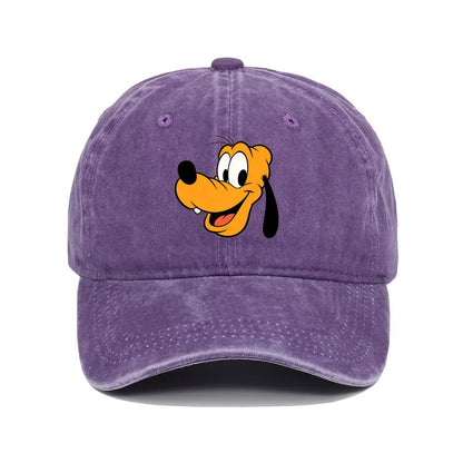 Cartoon Character Baseball Cap – Vintage Washed Unisex Hat