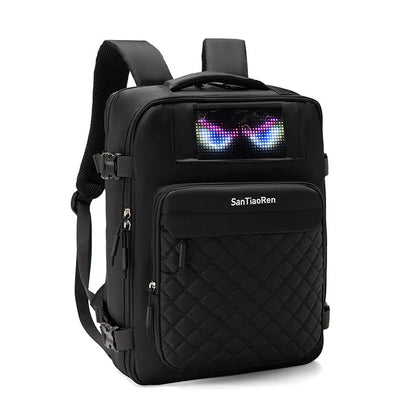 LED Display Laptop Backpack – Large Capacity Smart Bag