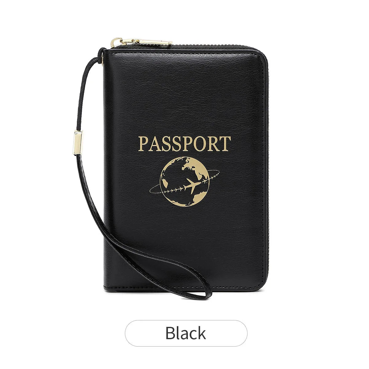 RFID Blocking Passport Holder & Travel Wallet – Credit Card Bag for Women & Men