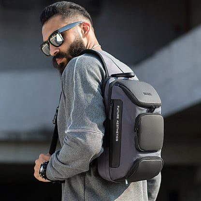 Bange Anti-Theft Crossbody Bag – Waterproof Messenger Shoulder Bag for Men