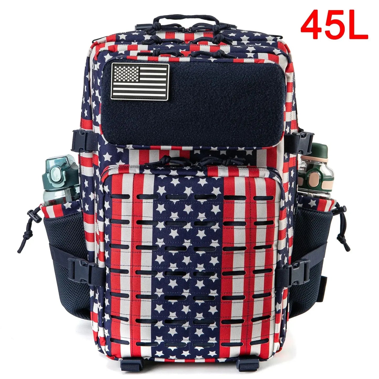 Tactical Backpack with Water Bottle Holder – 25L & 45L