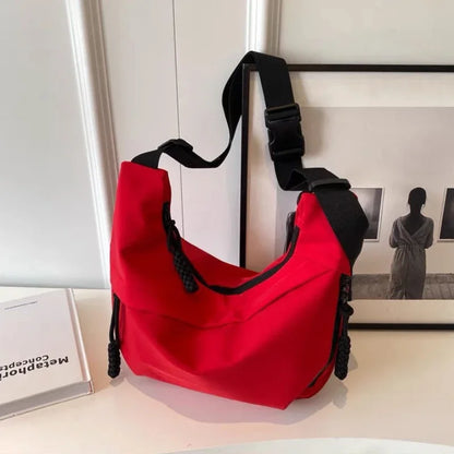 Nylon Hobo Crossbody Bag for Women