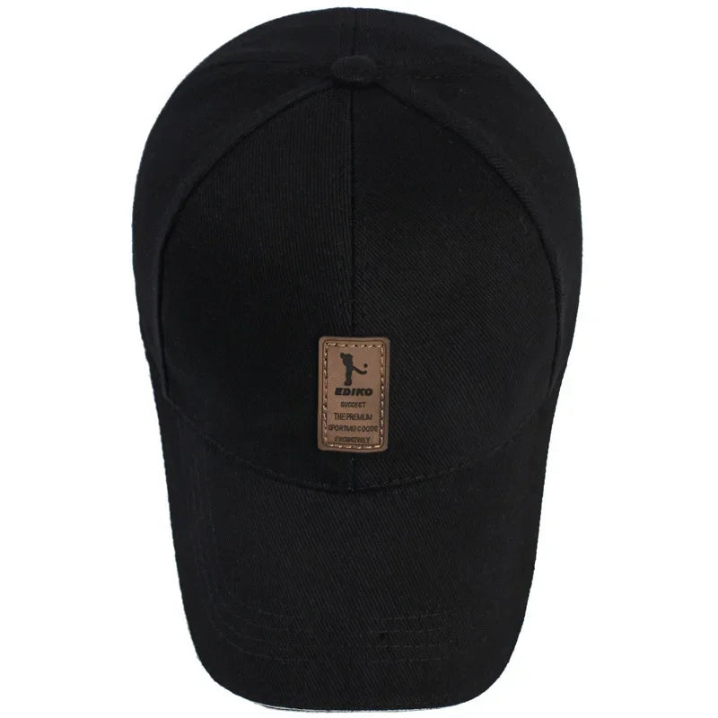 Structured Baseball Cap – Adjustable Snapback Sun Hat