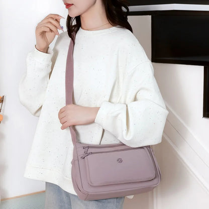 Waterproof Nylon Crossbody Shoulder Bag for Women