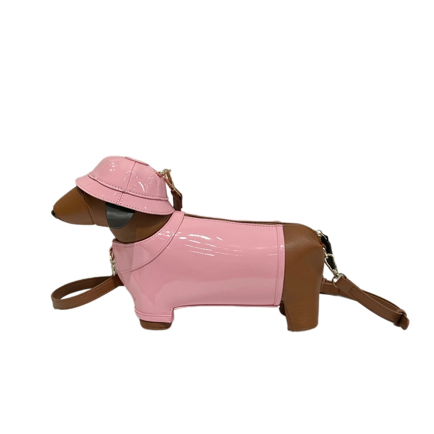 Cute Dachshund Design Women Shoulder Bags Novelty Funny Dog Crossbody Bag Creative Designer Luxury