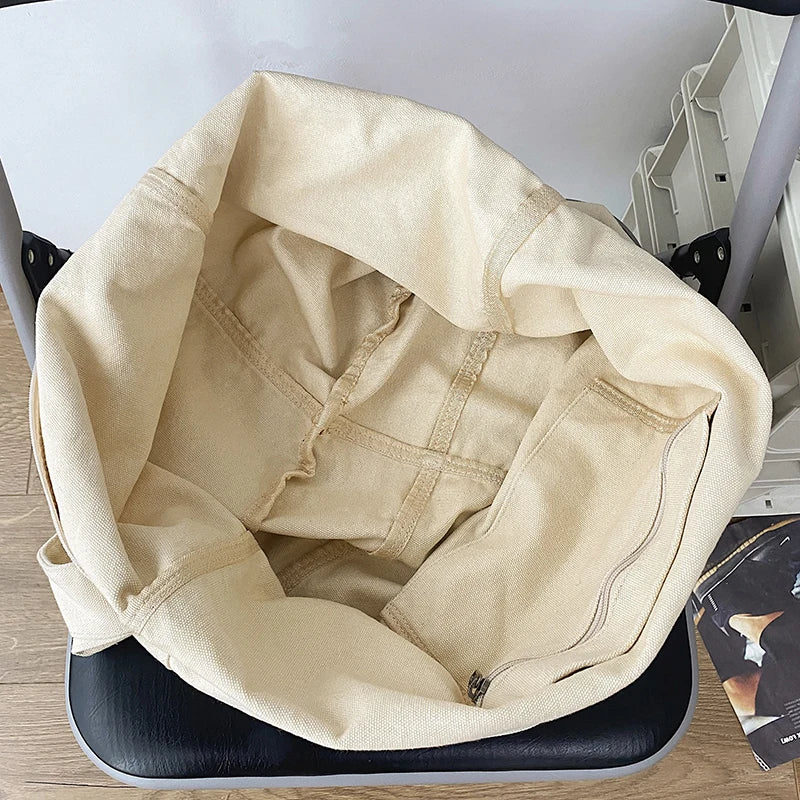 Canvas Shoulder Bag for Women – Large Hobo Tote Handbag