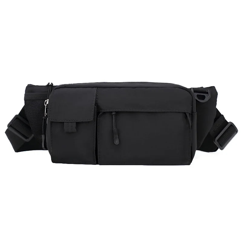 Men's Crossbody Chest Bag – Waterproof Oxford Messenger Bag