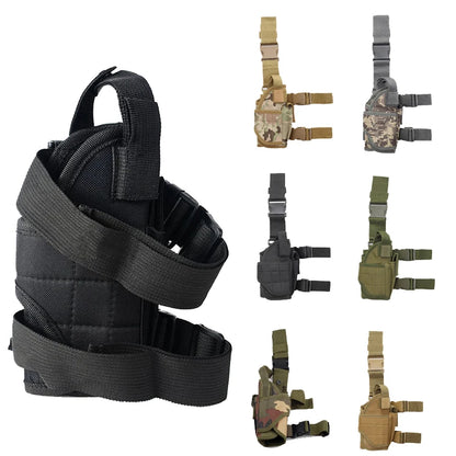 Tactical Drop Leg Holster – Adjustable Nylon Thigh Holster