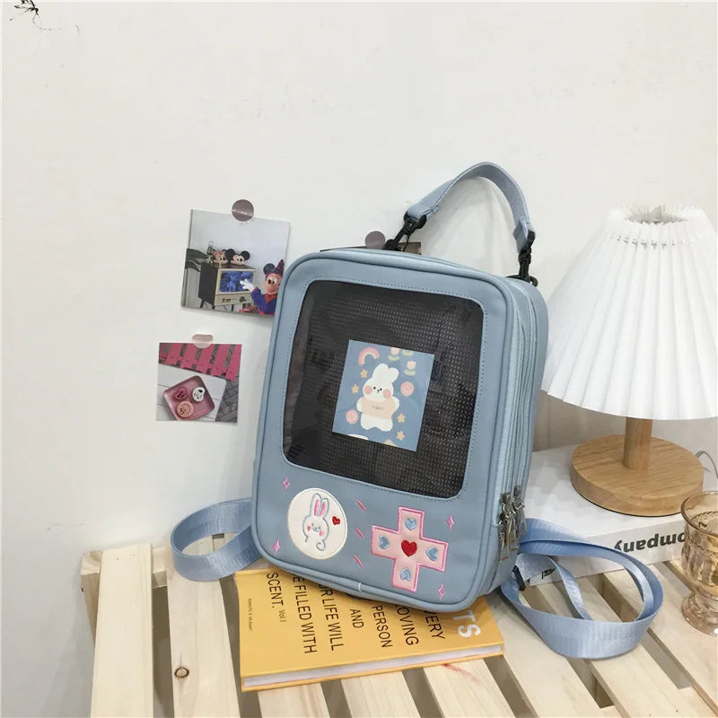 Clear Ita Bag – Kawaii Y2K Lolita Backpack & Shoulder Bag