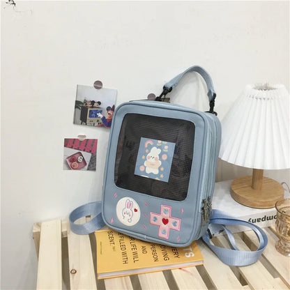 Clear Ita Bag – Kawaii Y2K Lolita Backpack & Shoulder Bag