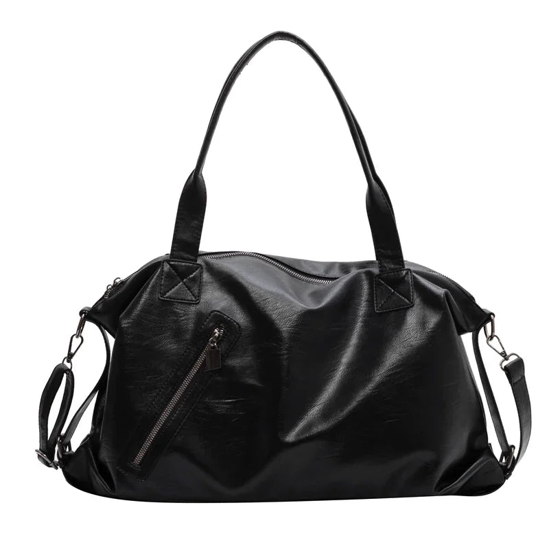 Large Capacity Soft Leather Tote Bag for Women