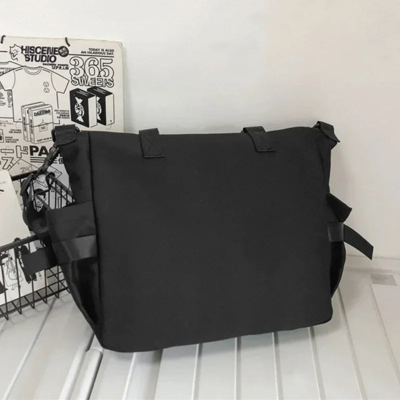 Harajuku Crossbody Bag for Teen Girls – Casual Shoulder School Bag