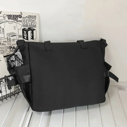 Harajuku Crossbody Bag for Teen Girls – Casual Shoulder School Bag