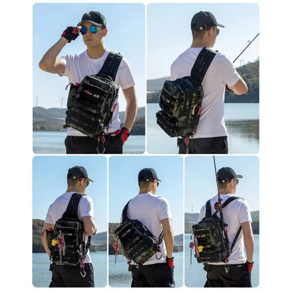 Fishing Tackle Backpack – Tactical Outdoor Gear Storage Bag