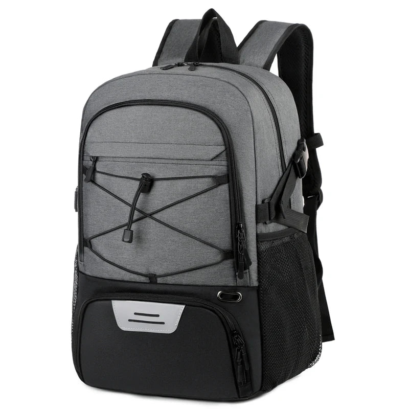 35L Sports Gym Backpack with Laptop Compartment & Shoe Pocket