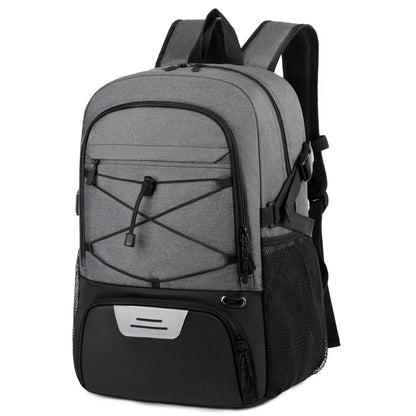 35L Sports Gym Backpack with Laptop Compartment & Shoe Pocket