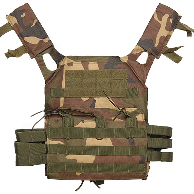 Tactical JPC Plate Carrier Vest – Men's MOLLE Airsoft & Hunting Vest