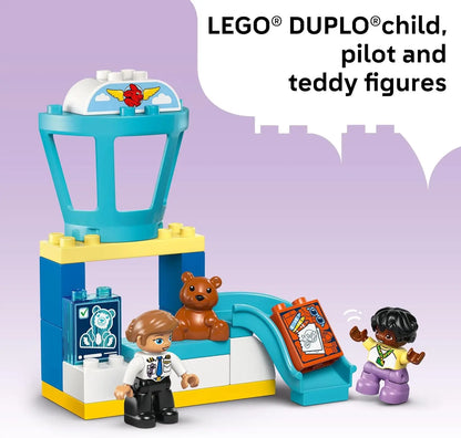 LEGO DUPLO 10443 First Time at the Airport Toddler Building Set