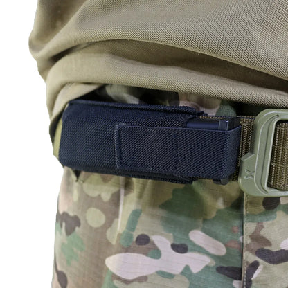 Horizontal Magazine Carrier Pouch – Concealed Belt Holster with Hook & Loop