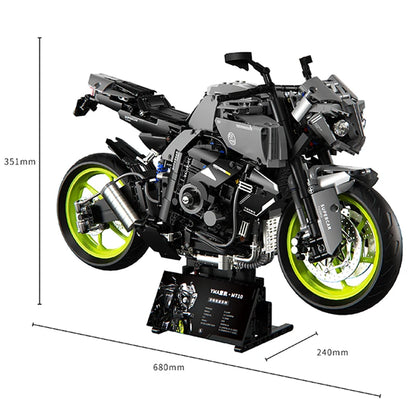 Motorcycle Building Blocks Kit – 1987pcs STEM Model Set