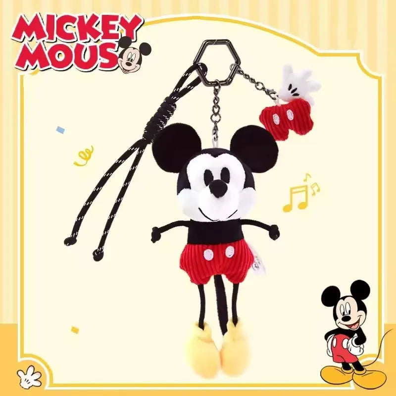 Mickey Mouse Plush Keychain Bag Charm Pendant – Kawaii Disney