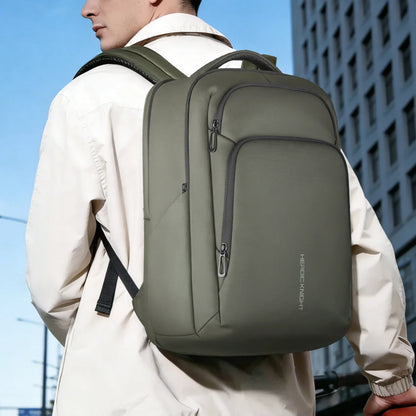 Waterproof Laptop Backpack 17.3 Inch – Men's Business Travel Bag