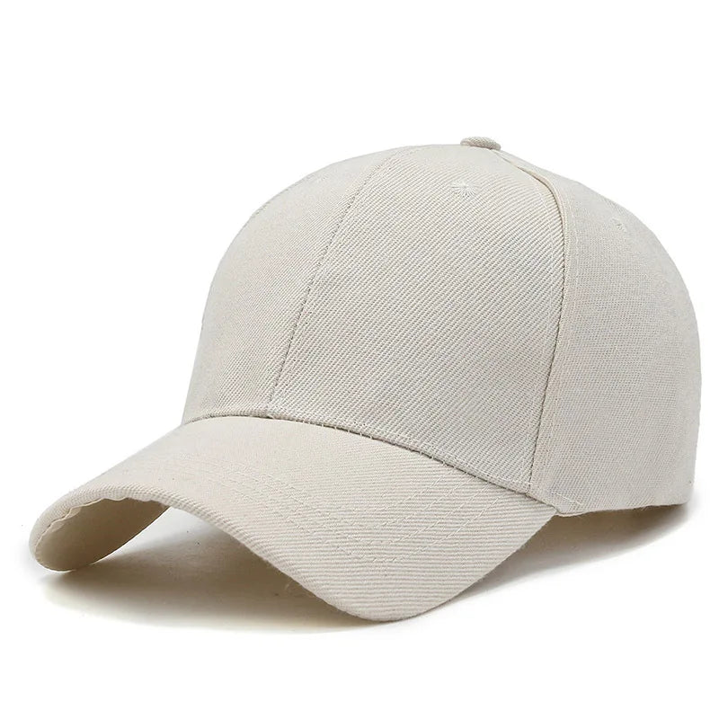 Plain Snapback Baseball Cap – Unisex Dad Hat