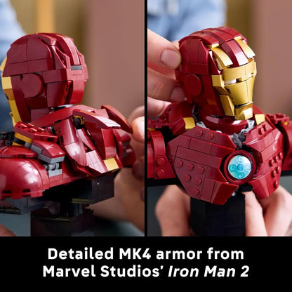 LEGO 76327 Iron Man MK4 Bust Marvel Collection Building Set