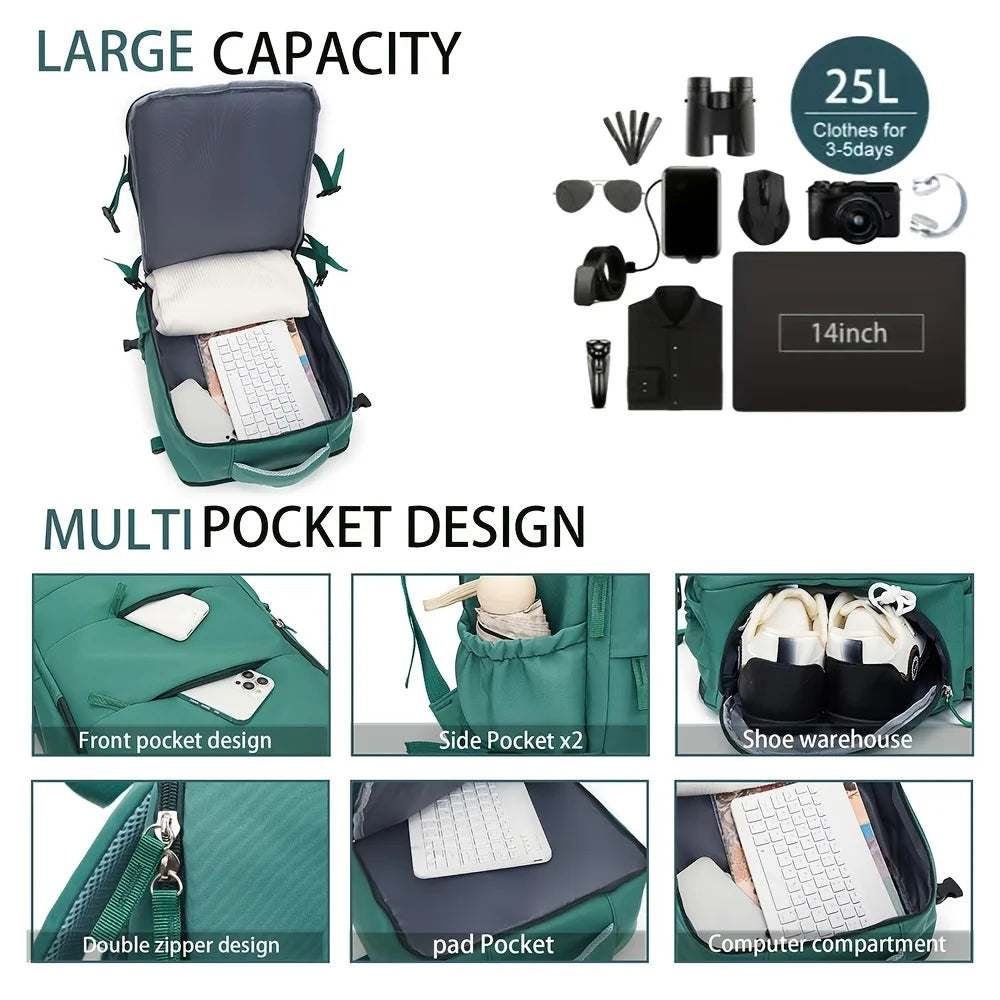 Large Capacity Travel Backpack for Women & Students