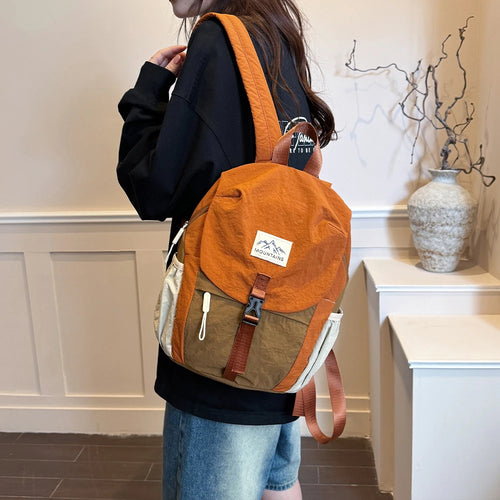 Lightweight Hiking Backpack – Color Block Outdoor Daypack