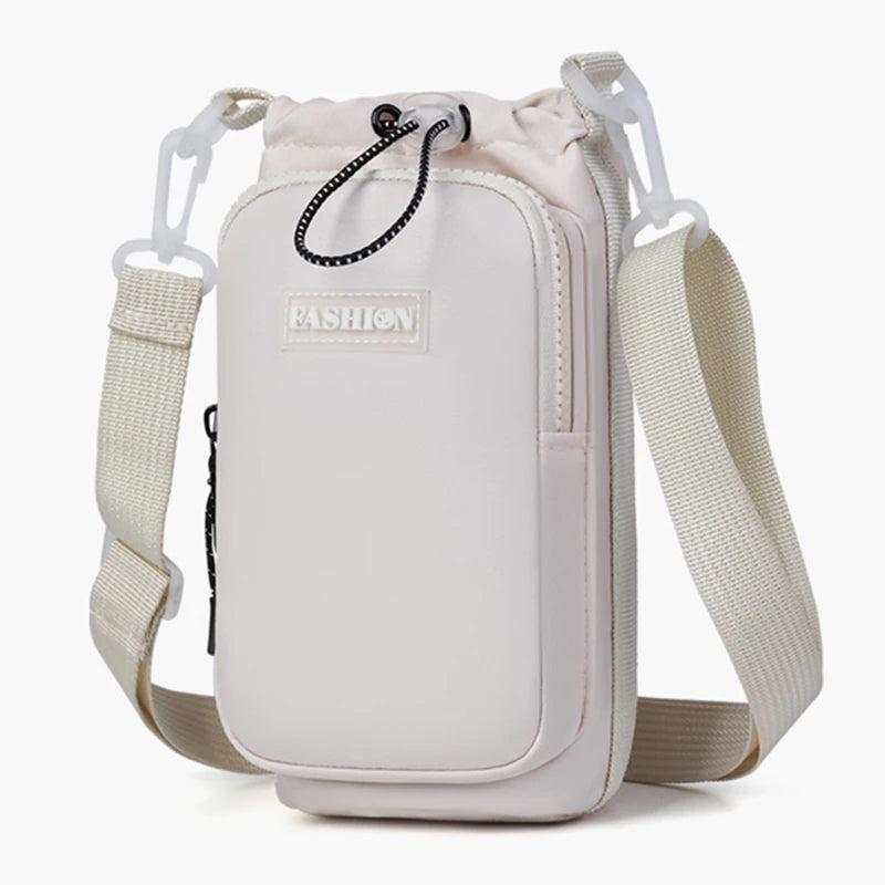 Mini Crossbody Phone Bag with Water Bottle Holder for Women