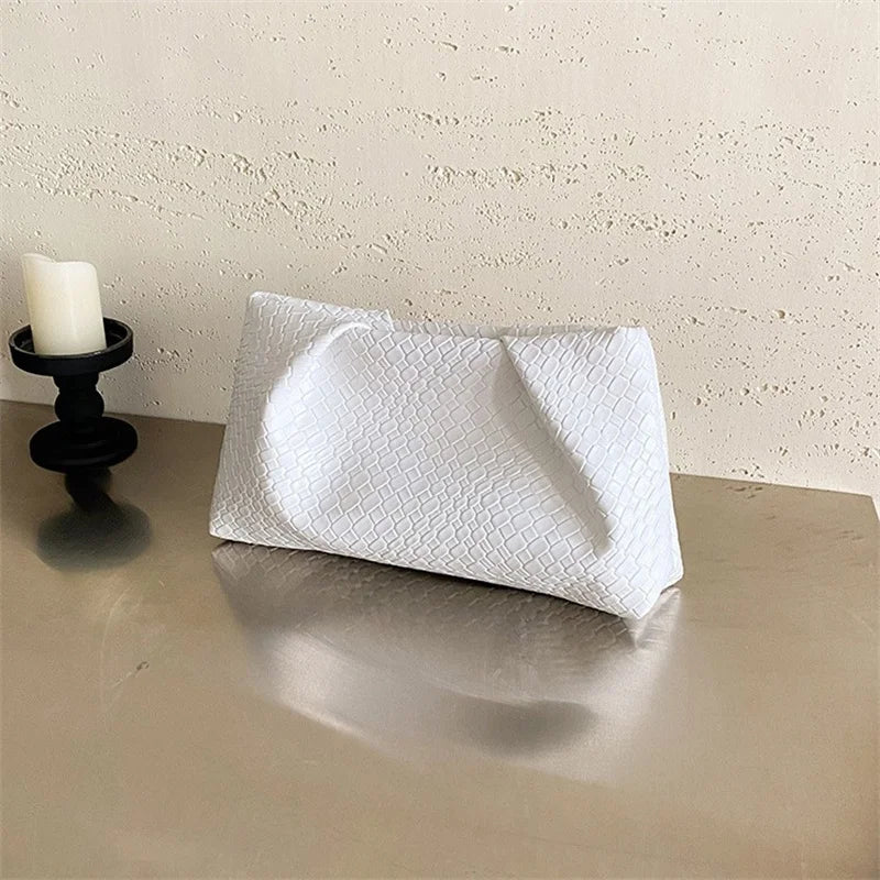 Embossed Clutch Bag for Women – Large Capacity Evening Purse