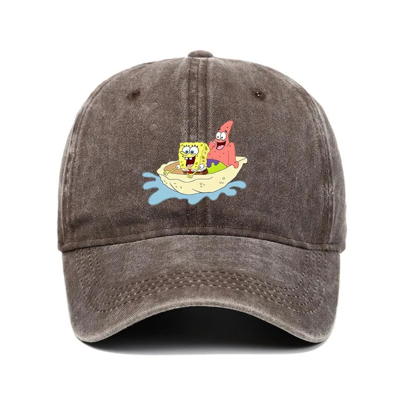 SpongeBob & Patrick Baseball Cap – Unisex Cartoon Hat