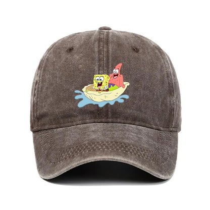 SpongeBob & Patrick Baseball Cap – Unisex Cartoon Hat