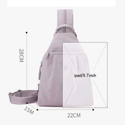 Women's Waterproof Sling Bag – Multi-Functional Crossbody Chest Pack