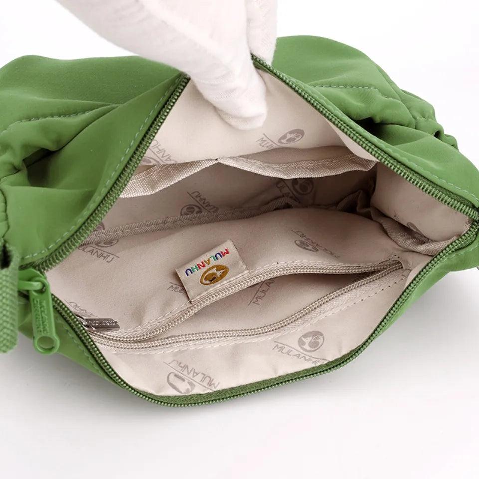 Waterproof Nylon Crossbody Shoulder Bag for Women