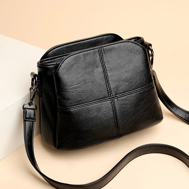 PU Leather Crossbody Shoulder Bag for Women