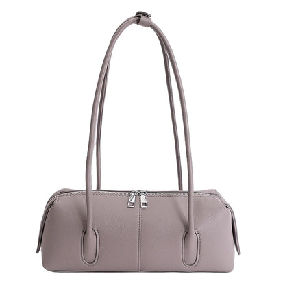 Women's Retro PU Leather Shoulder Bag – Underarm Satchel