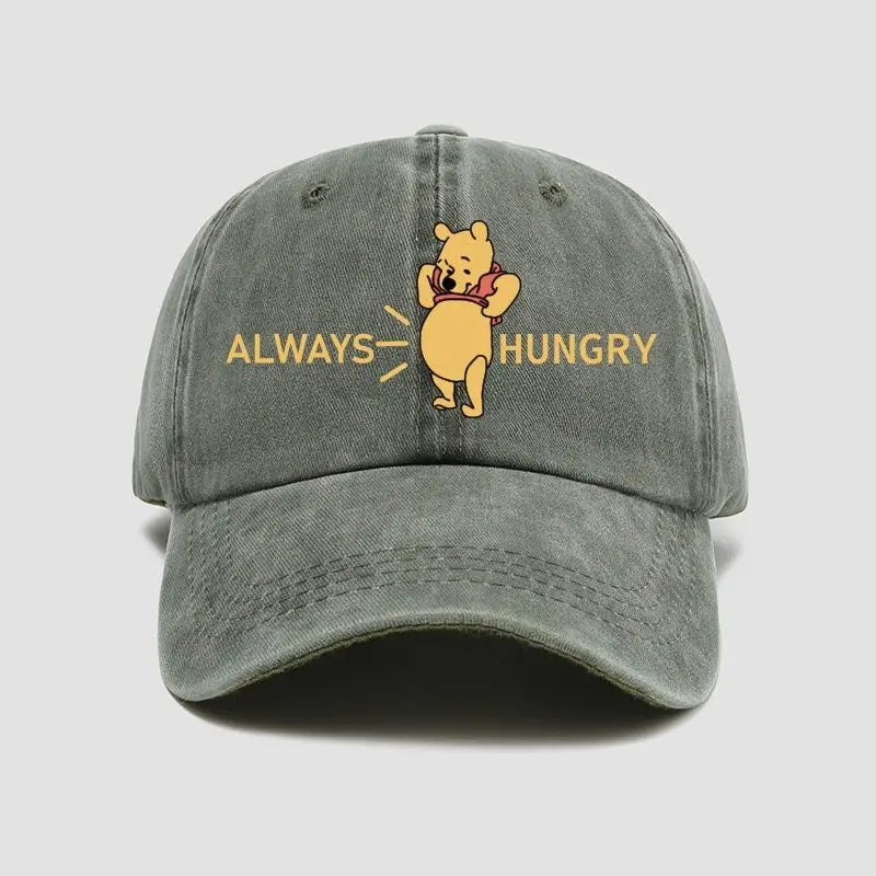 Winnie Pooh Bear Baseball Cap – Cute Anime Sun Hat